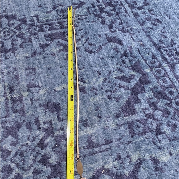 Vintage 12k Gold 19” snake Chain Fob for a Pocket Watch w two clasps - Picture 9 of 9